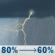 Tuesday: Showers and thunderstorms before 1pm, then a chance of showers and thunderstorms between 1pm and 5pm, then showers and thunderstorms likely. Mostly cloudy, with a high near 74. Southwest wind 7 to 17 mph. Chance of precipitation is 80%. New rainfall amounts between a quarter and half of an inch possible. Tuesday: Showers And Thunderstorms