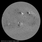 Latest SDO/HMI Magnetogram image of the Sun