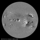 Latest SDO/HMI Magnetogram image of the Sun