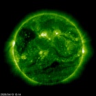 SOHO EIT 195 image of the sun